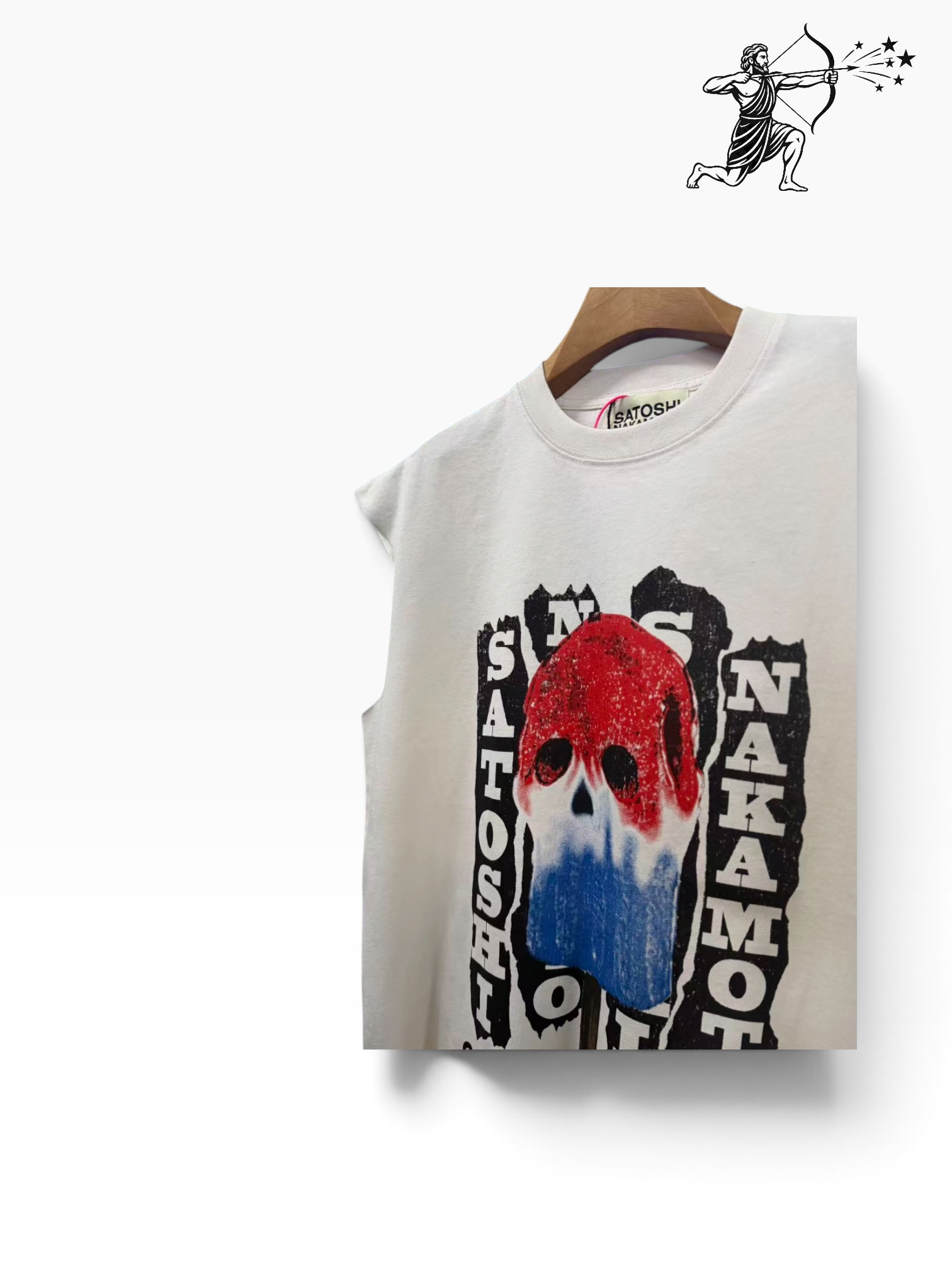 Satoshi Nakamoto Popsicle Sleeveless T-Shirt