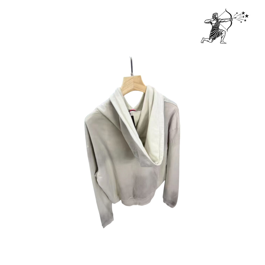 Satoshi Nakamoto White Necklace Stone Pullover Hoodie