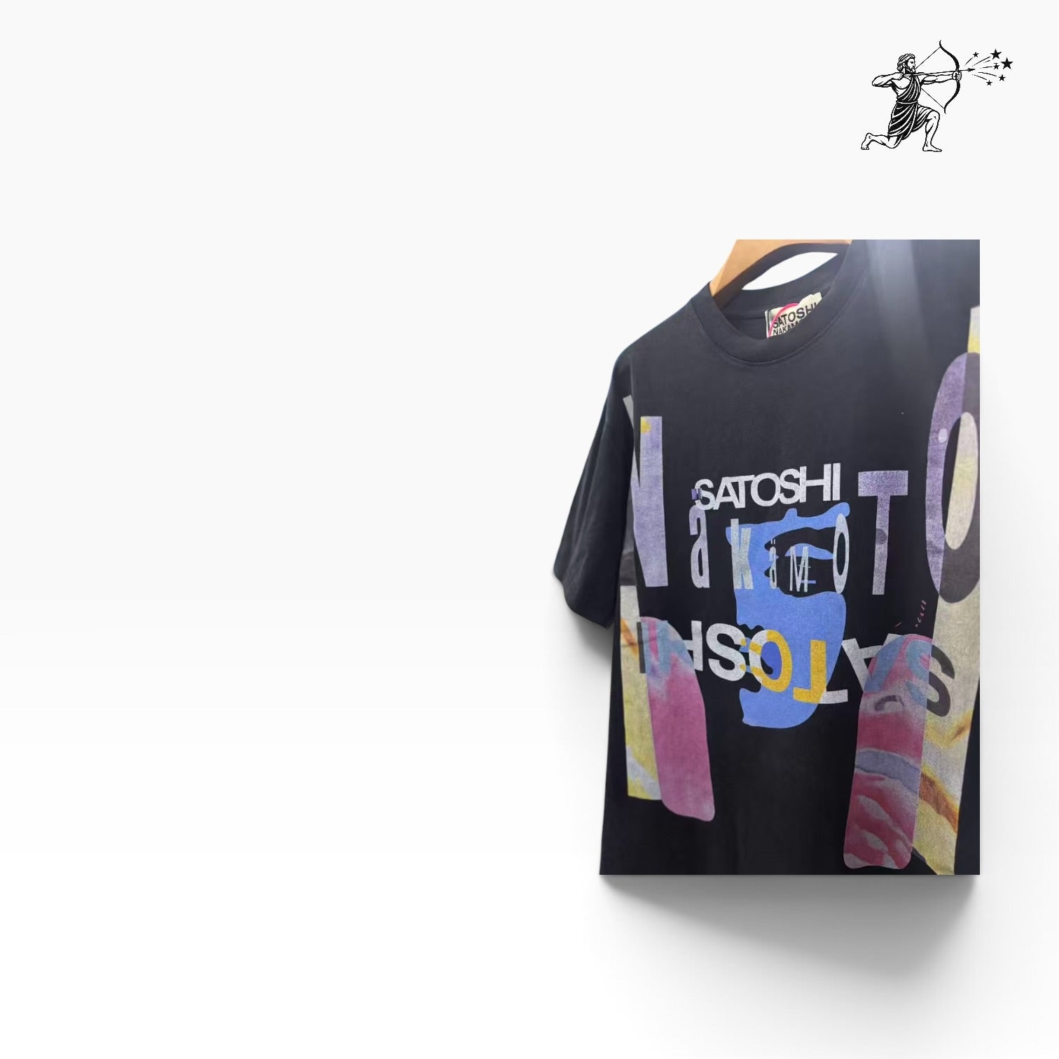 Satoshi Nakamoto Design T-Shirt