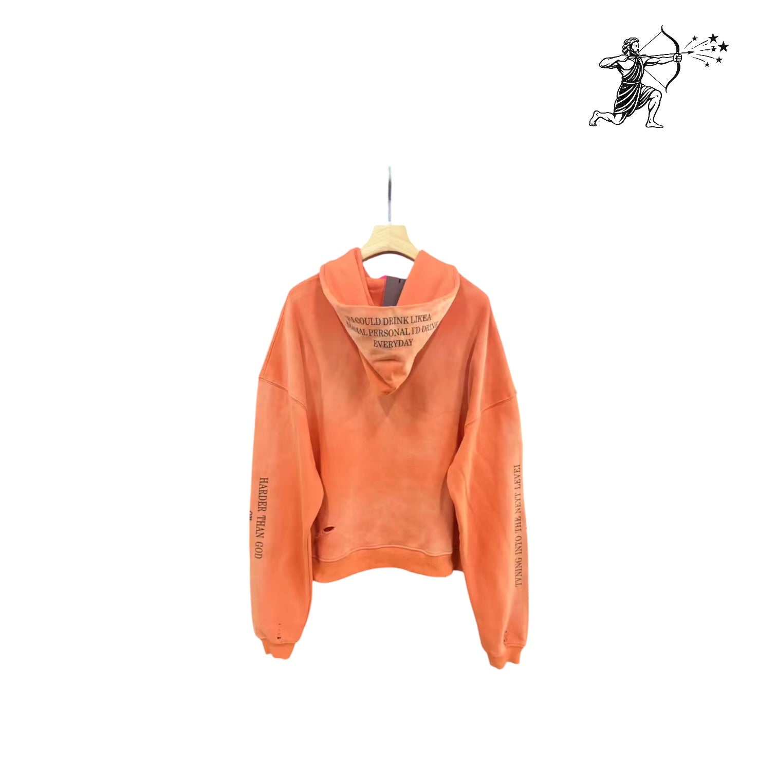 Paly Hollywood Truth Wisdom Star Pullover Hoodie